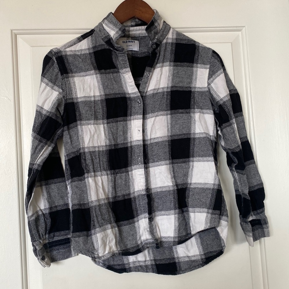 Old Navy Girls Button Up Shirt (Size XL 14/16)